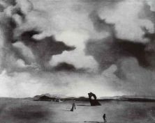 Haga click para ver la imagen ampliada 1934_46_night spectre on the beach 1934.jpg